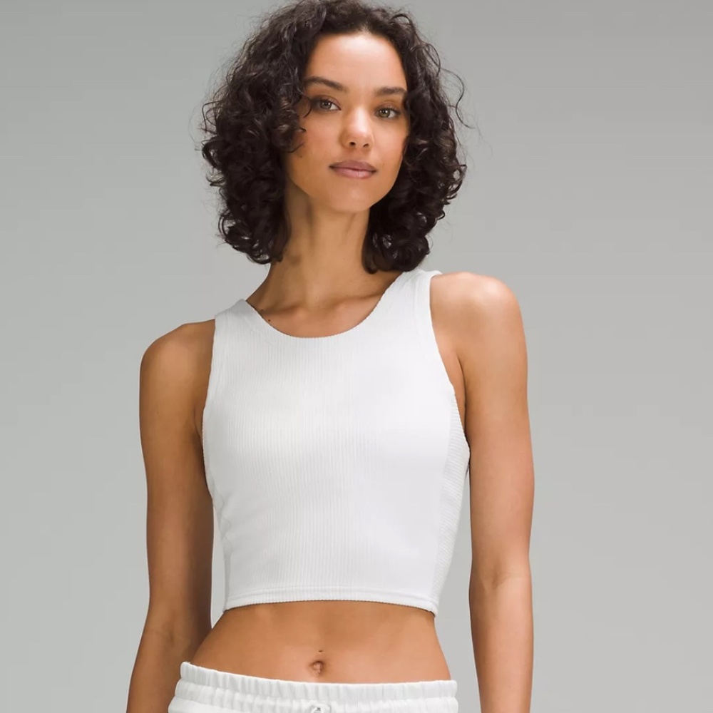 Ribbed Softstreme Cropped Tank Lululemon